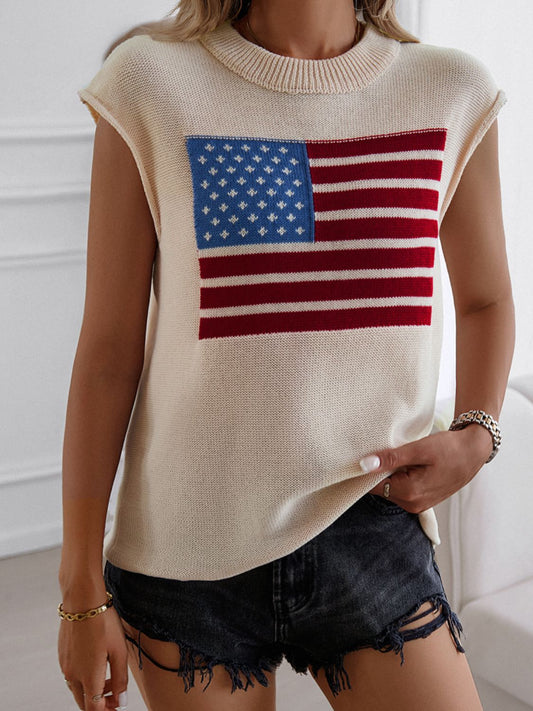 Devine US Flag  Sweater Vest