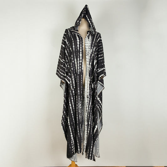 Retro Striped Vintage Kimono Cover Up