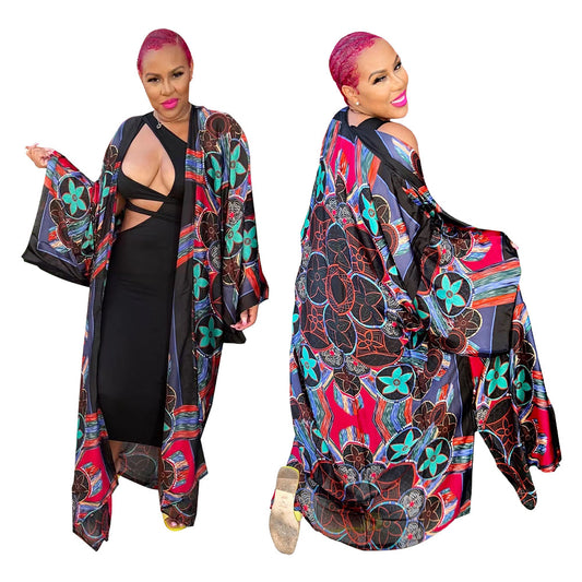 Sharee Fashion Print Kimonos