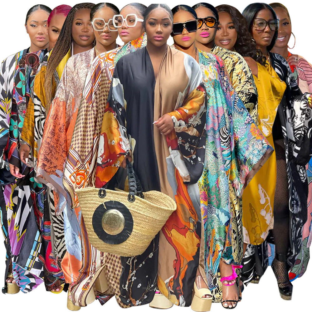 Sharee Fashion Print Kimonos