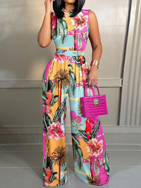 Candy Girl Sleeveless Jumpsuit