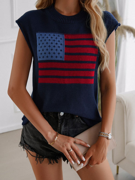 Devine US Flag  Sweater Vest