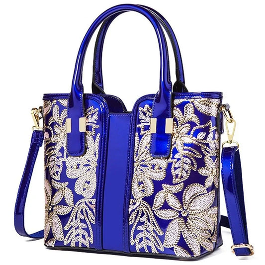 Luxury High Quality Flower Messenger Bag