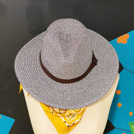 Braided Panama Fedora