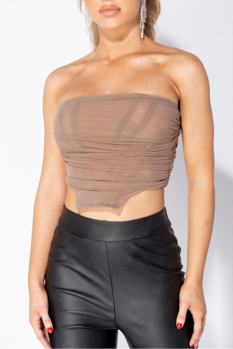 Meshy Crop Top