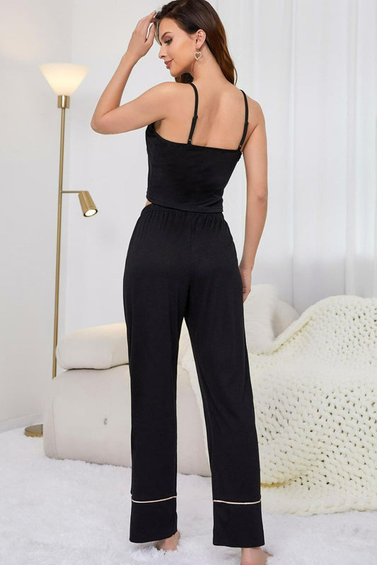 Cami and Pants Loungewear Set