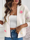 women's floral cardigan